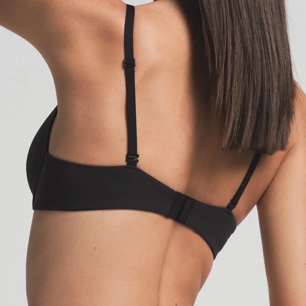 NWOT SKIMS Classic Black Women's Bra Sz 34DDD - Picture 2 of 8